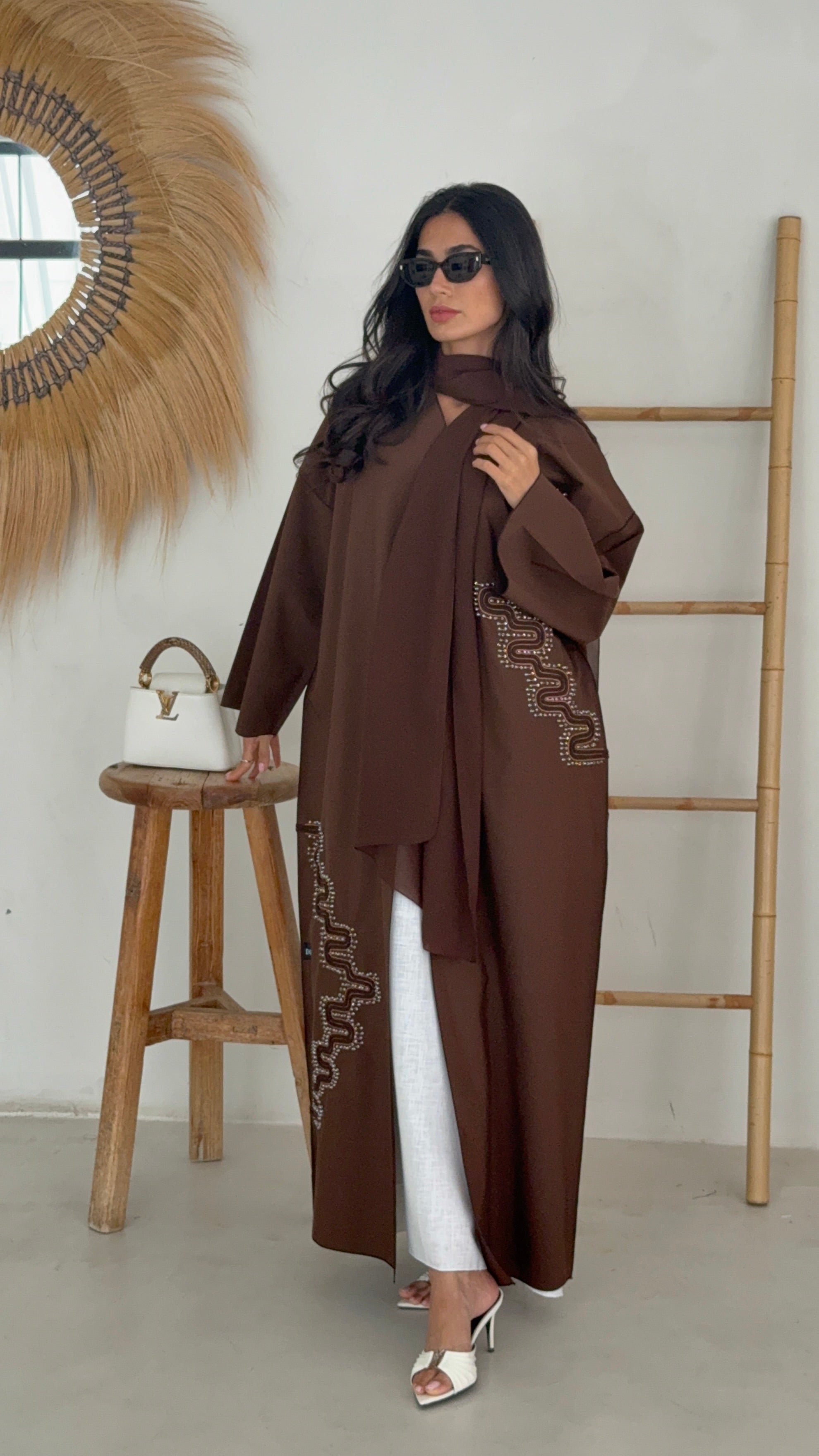 Mocha Serpentine Side Panel