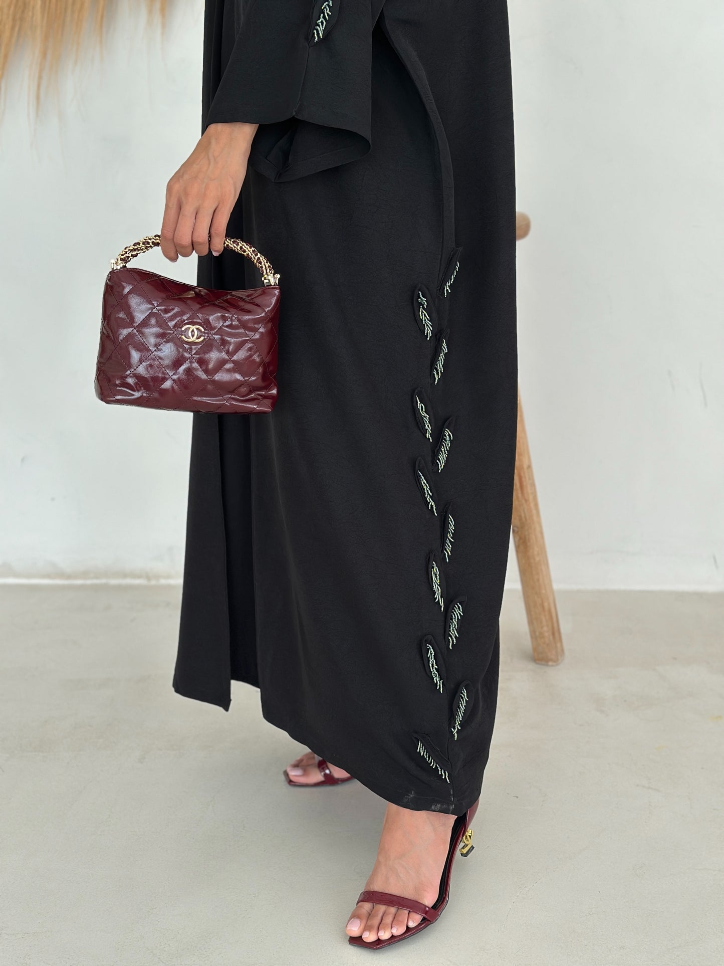 Oasis Leaf Appliqué